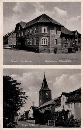 Postcard calden hesse ref - postcard, in